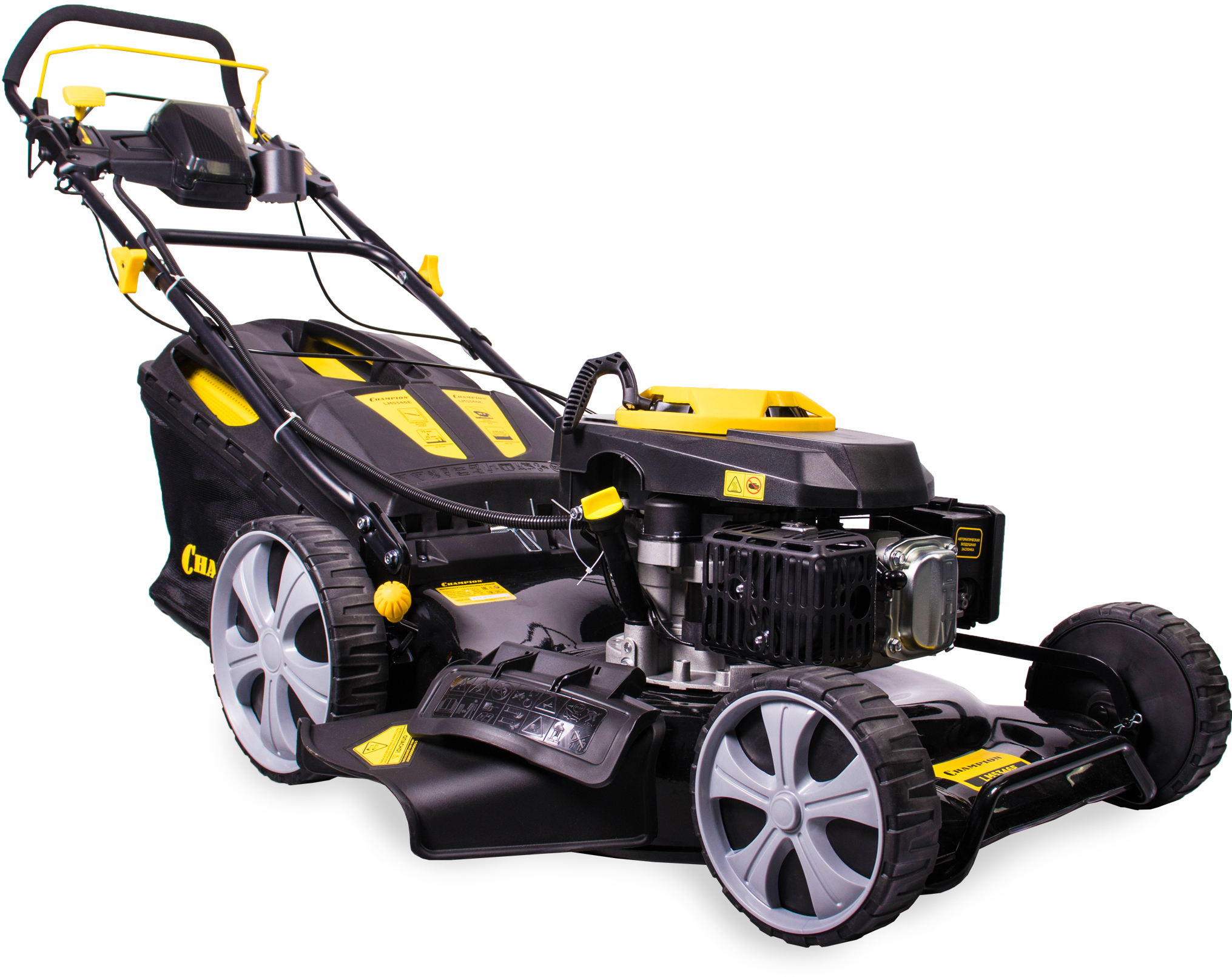 Бензиновая газонокосилка CHAMPION LM5346E