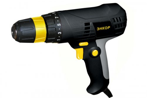 Дрель шуруповерт Энкор ДШЭ-280ЭР/10