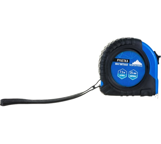 vertextools РУЛЕТКА МАГНИТНАЯ 7,5х25ММ 3120-07