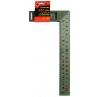 Угольник Энкор 500мм чугун основание