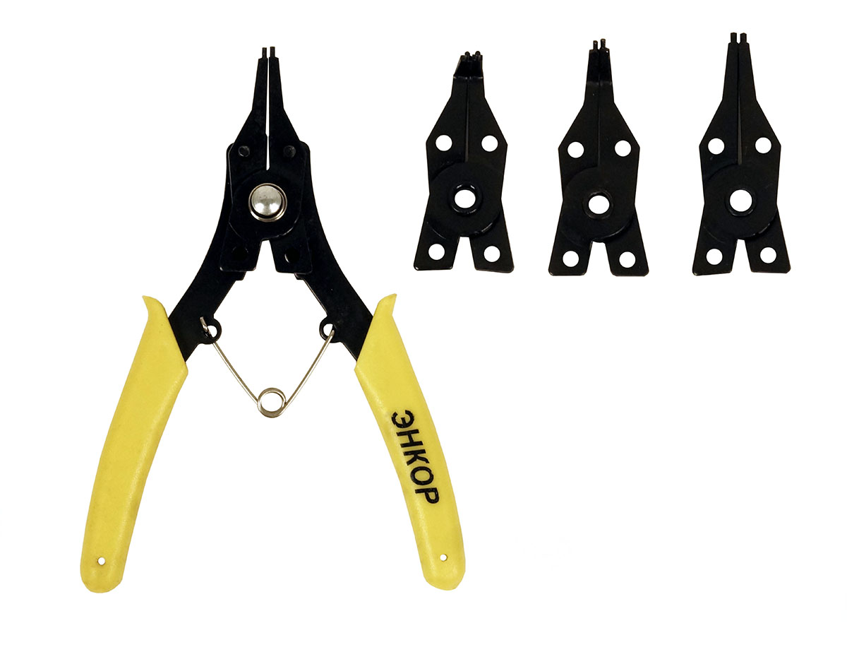 Съемник стопорных колец универсальный Энкор 150мм