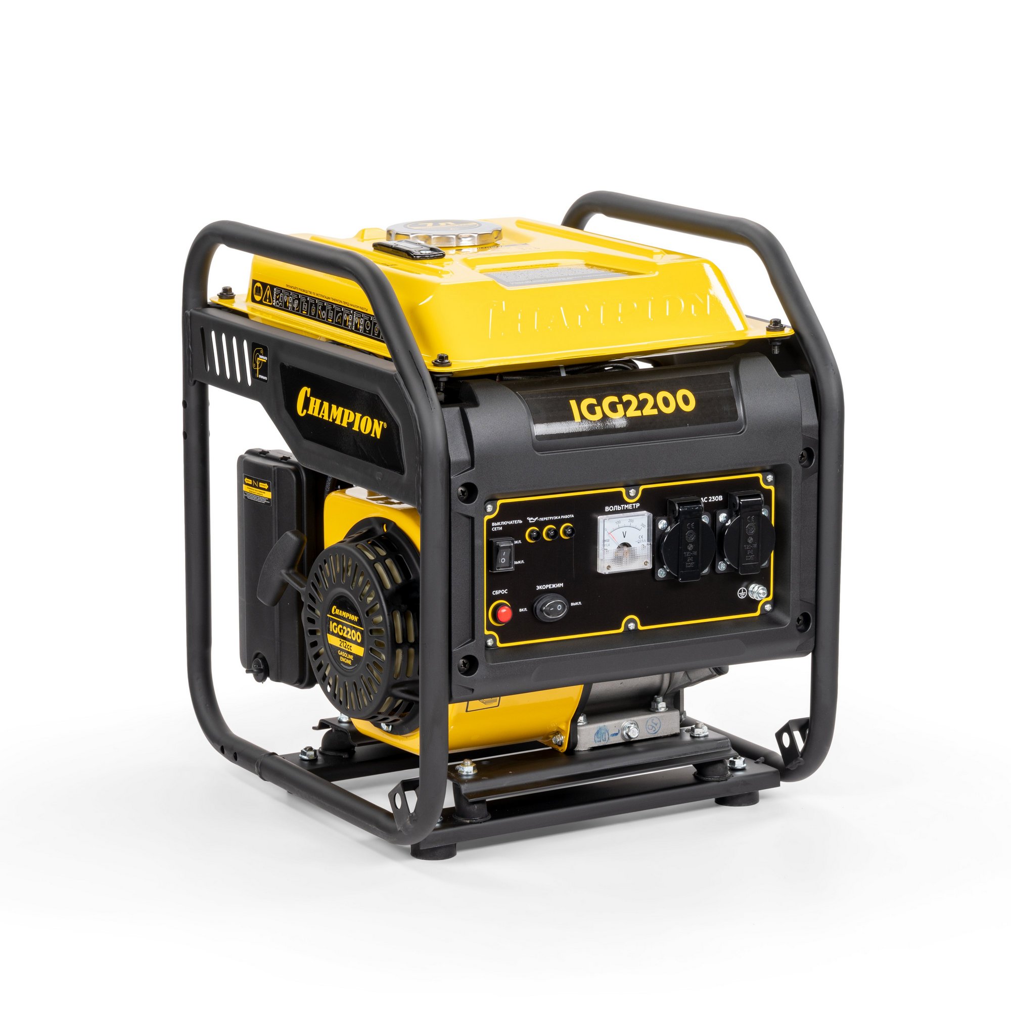 Генератор CHAMPION IGG2200 (2/2,1кВт, 7лс, 7л, 25кг)