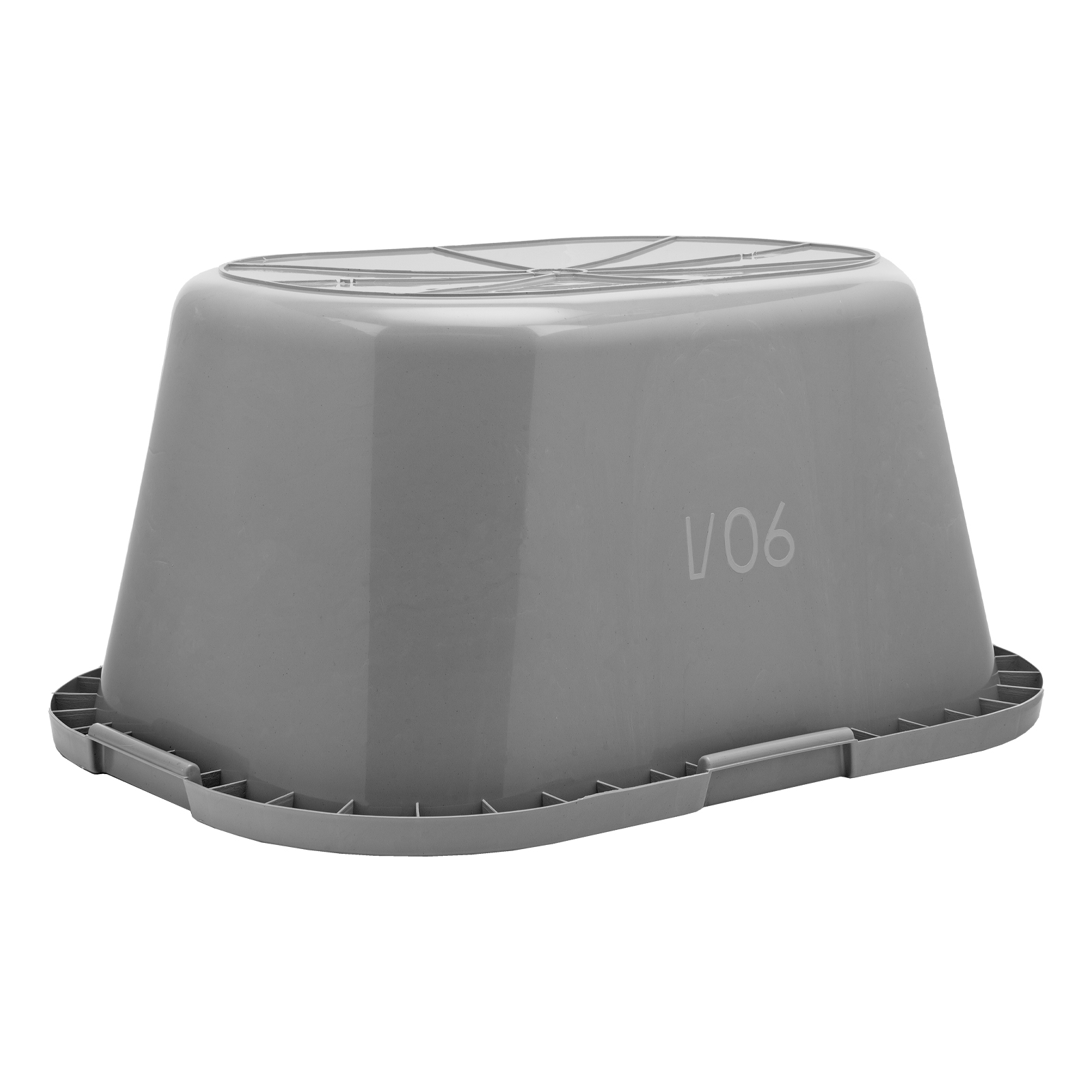 Таз прямоугольный строительный ударопрочный, 90 л, Matrix