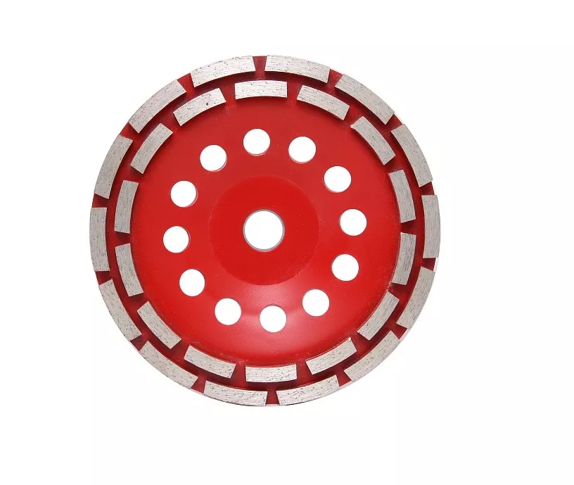 Чашка алмазная 180 Сегментная двухрядная