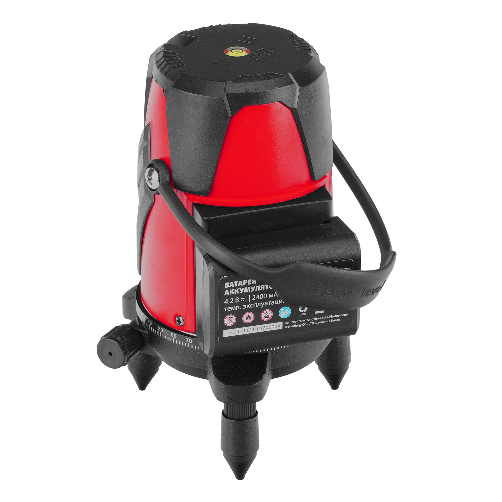 Лазерный уровень MXL RED, 30 м, красный луч, акк. Li 2400 mAh, сумка, резьба 5/8" MTX