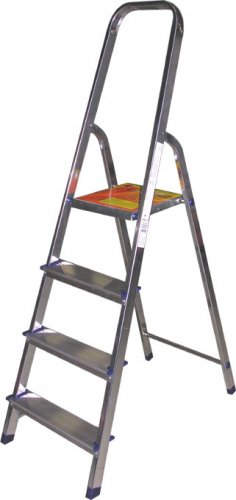 Стремянка алюминиевая "Энкор" 4 ступени