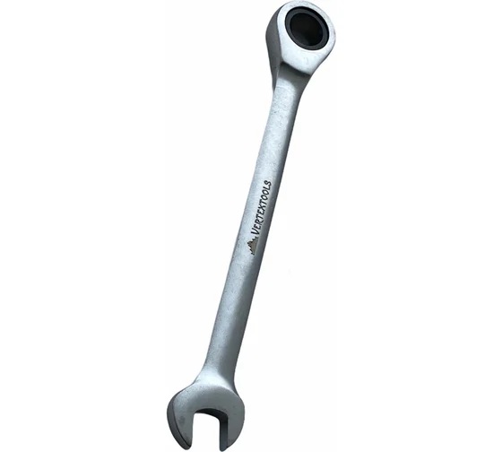 vertextools КЛЮЧ КОМБИНИРОВАННЫЙ ТРЕЩОТОЧНЫЙ 17мм ,МАТОВЫЙ,  00016-17