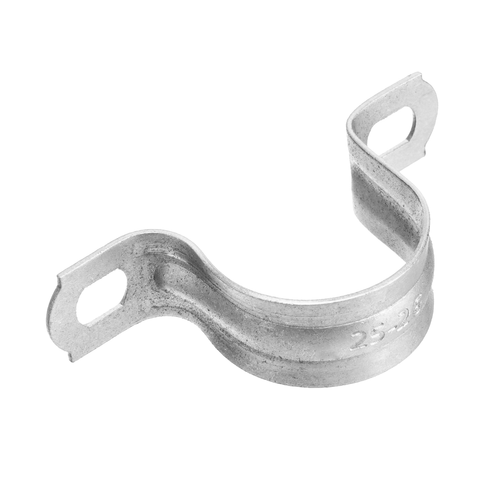 Скоба металлическая двухлапковая, 25 мм, 100 шт Сибртех