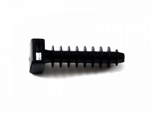 Дюбель под кабельную стяжку, нейлон (500шт), 6х35