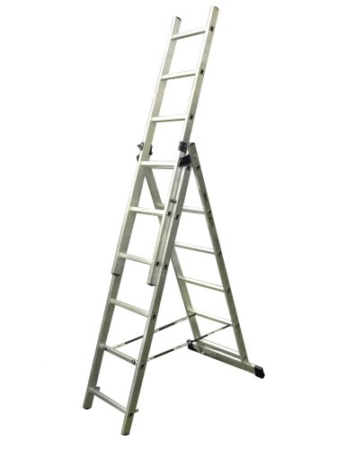 Лестница трехсекционная 3х11 ступеней "Энкор"