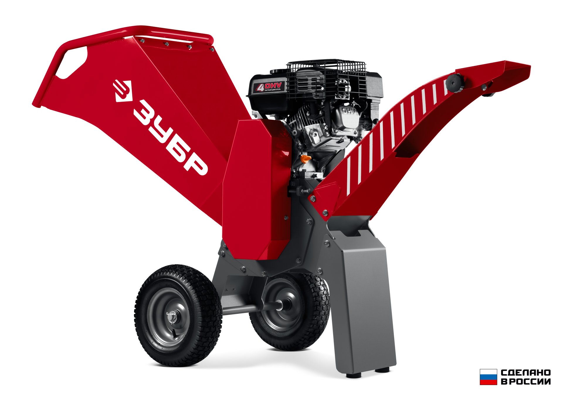 ЗУБР 90 мм, бензиновый садовый измельчитель (БИС-90)