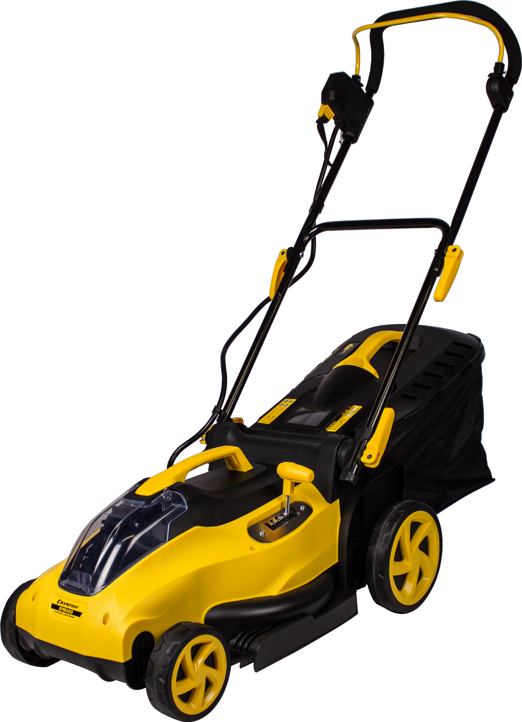 Газонокосилка аккумуляторная CHAMPION EMB400