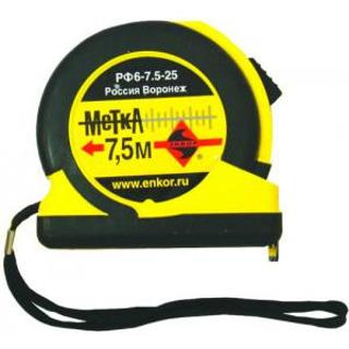 Рулетка Энкор 7,5м Метка