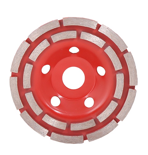 Чашка алмазная 125 Сегментная двухрядная