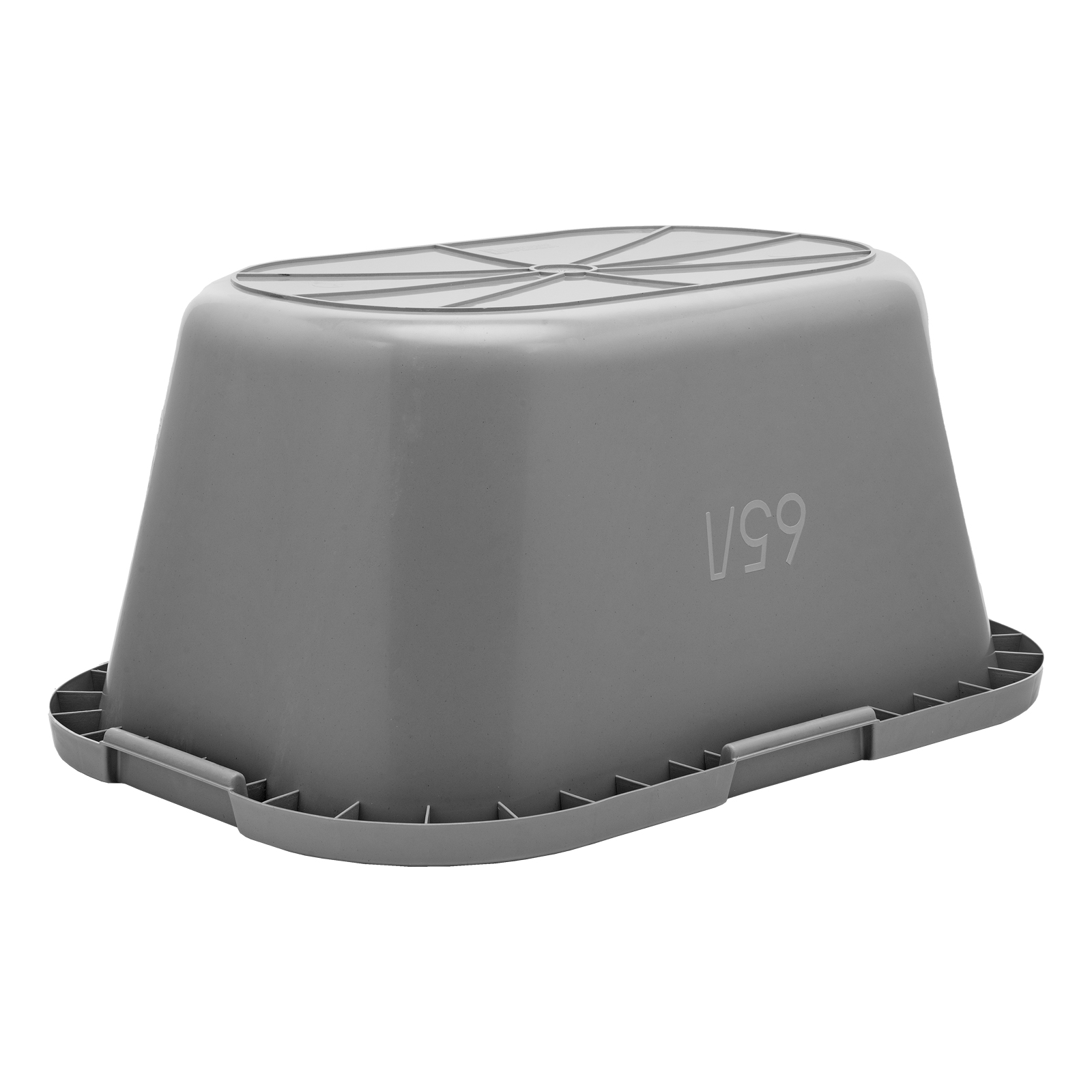 Таз прямоугольный строительный ударопрочный, 65 л, Matrix