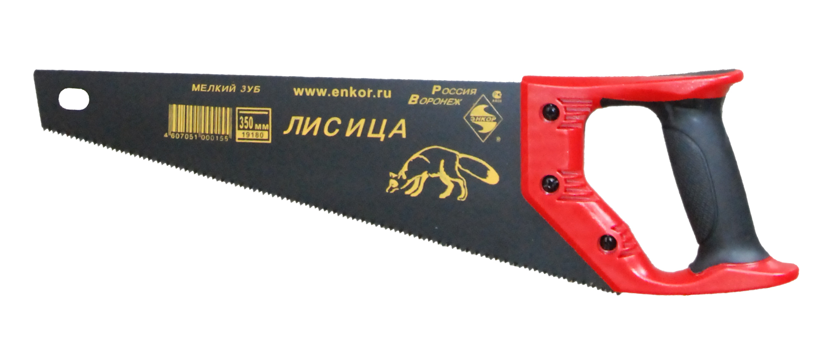 Ножовка Энкор 350мм Лисица зак зуб