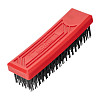 Щетка зачистная шестирядная, плоская, пластиковая Matrix
