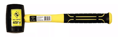 Киянка Энкор резин 450гр с фиберглас рук