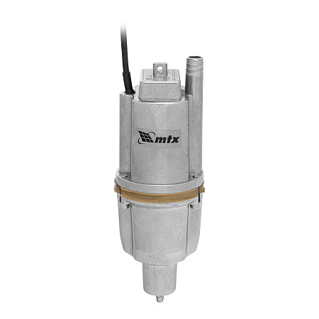 Вибрационный насос VP-300B-15, нижний забор, 300 Вт, напор 75 м, 1200 л/ч, кабель 15 м MTX