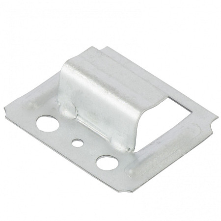 Кляймер №8, оцинкованный, без гвоздя 100 шт Сибртех