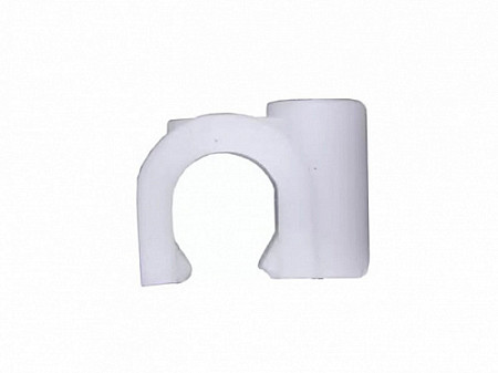 Скоба для кабеля круглая без гвоздя (1000шт), 12мм