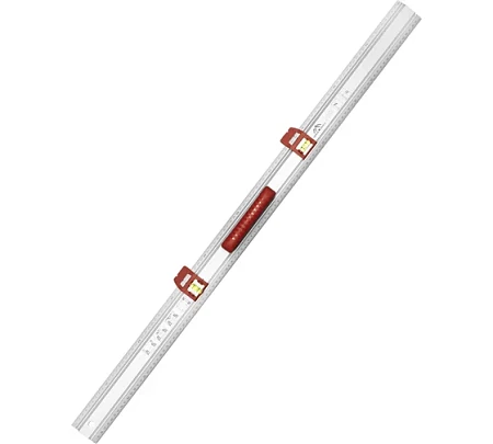 vertextools ЛИНЕЙКА РАЗМЕТОЧНАЯ PROFI 100см, РУЧКА-ABS, СКОЛЬЗЯЩИЕ БЛОКИ С КОЛБАМИ 3046-18