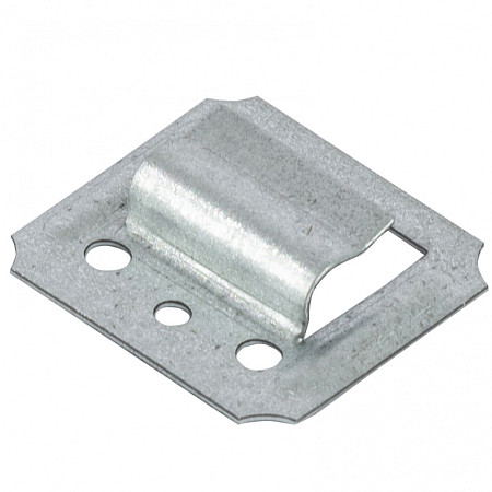 Кляймер №3.5 оцинкованный с гвоздями, 100 шт Сибртех