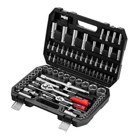 Набор инструментов, 1/2", 1/4", пластиковый кейс, 94 предмета MTX