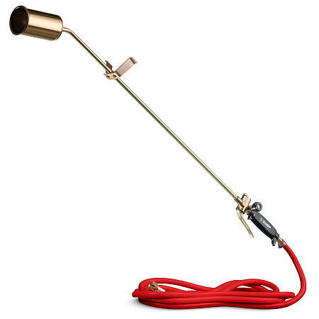 ЗУБР ГК-950-Ш, 950мм, стакан 60мм, шланг 5м, кровельная рычажная горелка Профессионал (55542)