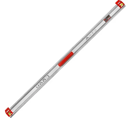 vertextools ЛИНЕЙКА РАЗМЕТОЧНАЯ PROFI 120см, РУЧКА-ABS, СКОЛЬЗЯЩИЕ БЛОКИ С КОЛБАМИ 3046-19