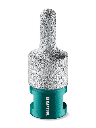 KRAFTOOL VS DIAMOND d 10-25 мм (М14, 50 мм), Вакуумная алмазная фреза универсальная (29813-10-25)