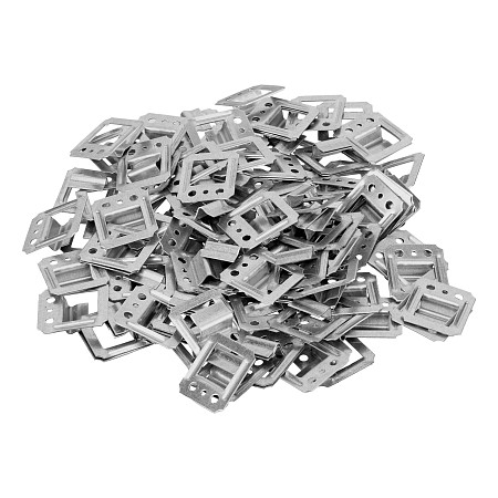 Кляймер №5, оцинкованный с гвоздями, 100 шт Сибртех