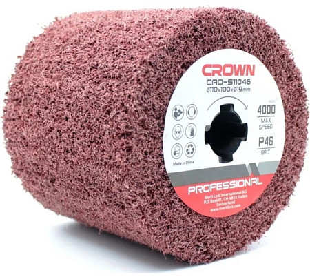 Щетка абразивная CROWN CAQ-S11046