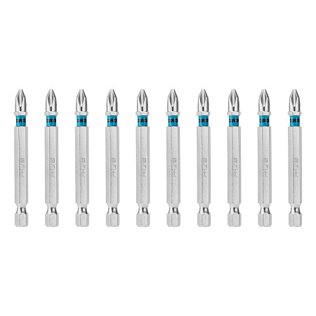 Бита PH2х70мм, сталь S2, шестигр., 10 шт. Gross