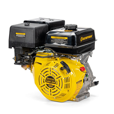 Двигатель CHAMPION (15лс/11кВт, 420см³, 25мм, 28кг, шпонка)