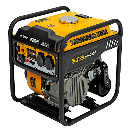 Генератор инверторный GK-2200iF, 2,2 кВт, 230 В, ручной старт DENZEL