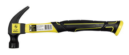 Молоток гвозд Энкор 450гр с фиберглас рук