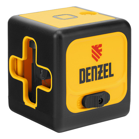 Лазерный уровень DQB, 30 м, зеленый луч, батарейки, сумка Denzel