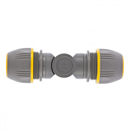 Соединительная муфта универсальная 1/2-3/4, с шарниром Palisad Luxe