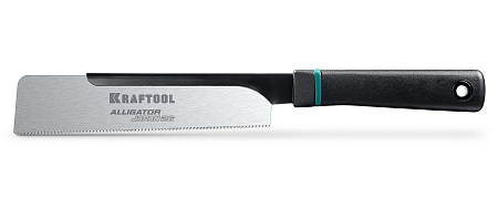KRAFTOOL Alligator Japan 26, 160 мм, ножовка универсальная по металлу и дереву (15196-16-26)