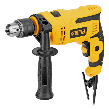 Дрель ударная IDD-750, 750 Вт, 0-3000 об/мин, 48000 уд/мин Denzel