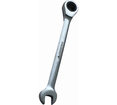vertextools КЛЮЧ КОМБИНИРОВАННЫЙ ТРЕЩОТОЧНЫЙ 27мм ,МАТОВЫЙ,  00016-27