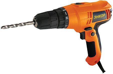 Дрель шуруповерт Энкор ДШЭ-2 350ЭР/10