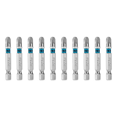 Бита PZ3х50мм, сталь S2, шестигр., 10 шт. Gross