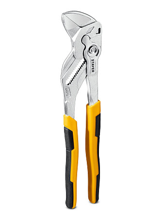 STAYER PlierWrench 300 мм, захват 68 мм, переставные клещи-гаечный ключ (22403)