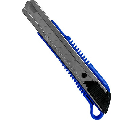 vertextools НОЖ МАЛЯРНЫЙ С ВЫДВИЖНЫМ ЛЕЗВИЕМ 18мм 0044-18-03