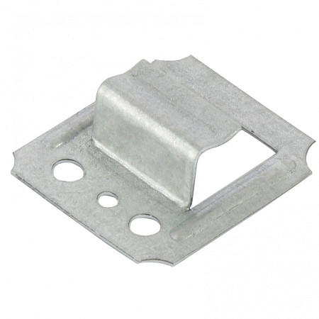 Кляймер №6, оцинкованный с гвоздями, 100 шт Сибртех