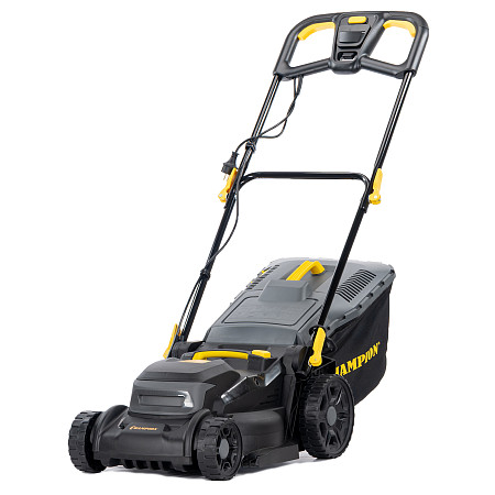 Газонокосилка эл. CHAMPION EM3716 (1,6 кВт травосб. 40л ширина 370мм 25-75мм, 14.1кг)
