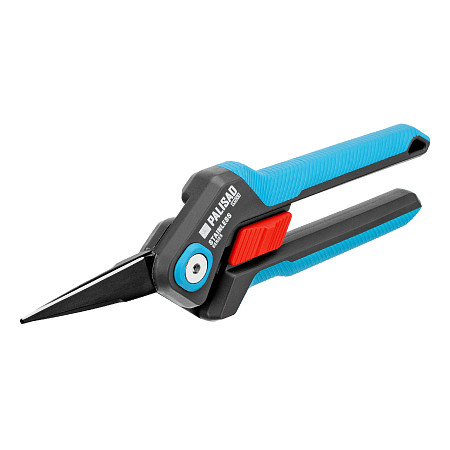 Секатор цветочный, 180 мм, чехол для лезвий, двухкомпонентные рукоятки, LUXE Palisad