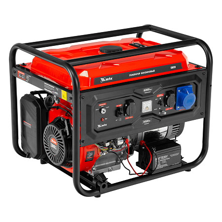 Генератор бензиновый RS-7000E, 6 кВт, 230В, электростартер MTX